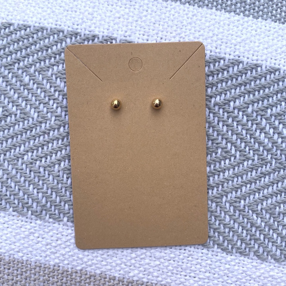 Fashion Gold Stud Earrings